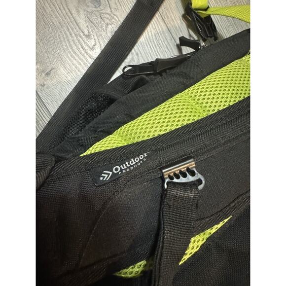 Outdoor Products Backpack Black And HelloPockets Inside And Out Wide Shoulder... - Picture 8 of 8